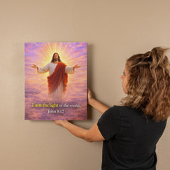 I Am The Light of The World - Wall Art On Canva