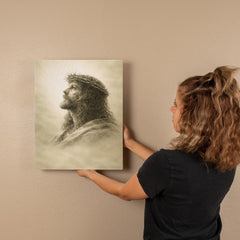 The Crown of Thorns - Wall Art (Olive-Green)