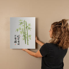 Peace & Tranquility - Wall Art on Canva (Green)