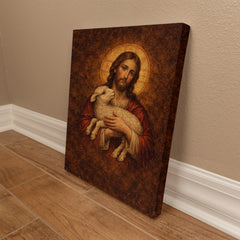 The Lamb of God - Byzantine Wall Art on Canva