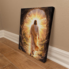 He Is Risen! - Wall Art on Canva (Dark)