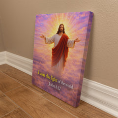I Am The Light of The World - Wall Art On Canva