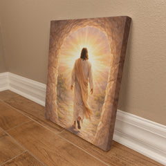 He Is Risen! - Wall Art On Canva (Light)
