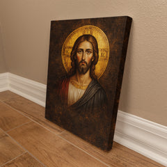 Christ Pantocrator - Byzantine Style Wall Art on Canva