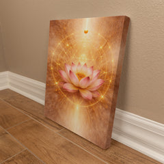 Sacred Lotus - Wall Art on Canva