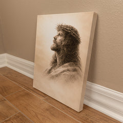 The Crown of Thorns - Wall Art (Beige)
