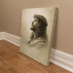 The Crown of Thorns - Wall Art (Olive-Green)