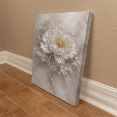 Elegant White Peony - Wall Art on Canva