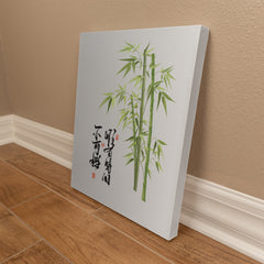 Peace & Tranquility - Wall Art on Canva (Green)