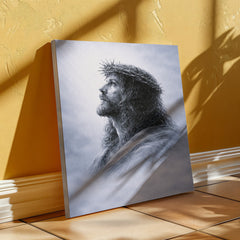 The Crown of Thorns - Wall Art (Blue)