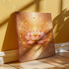 Sacred Lotus - Wall Art on Canva