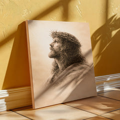 The Crown of Thorns - Wall Art (Beige)