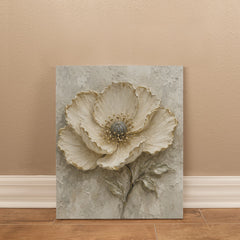 Luxury Neutral Floral  - Wall Art on Canva