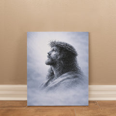 The Crown of Thorns - Wall Art (Blue)