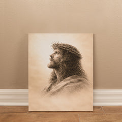 The Crown of Thorns - Wall Art (Beige)