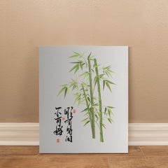 Peace & Tranquility - Wall Art on Canva (Green)