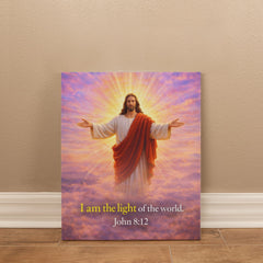 I Am The Light of The World - Wall Art On Canva