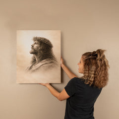 The Crown of Thorns - Wall Art (Beige)