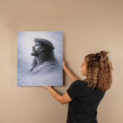 The Crown of Thorns - Wall Art (Blue)