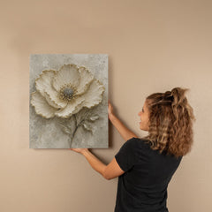 Luxury Neutral Floral  - Wall Art on Canva