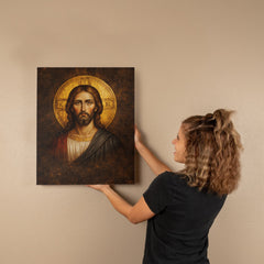 Christ Pantocrator - Byzantine Style Wall Art on Canva