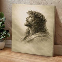 The Crown of Thorns - Wall Art (Olive-Green)
