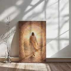 He Is Risen! - Wall Art On Canva (Light)