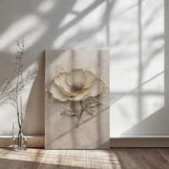 Luxury Neutral Floral  - Wall Art on Canva