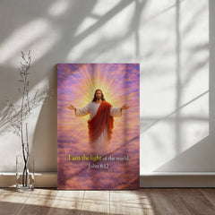 I Am The Light of The World - Wall Art On Canva