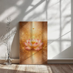 Sacred Lotus - Wall Art on Canva