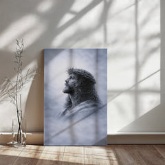 The Crown of Thorns - Wall Art (Blue)