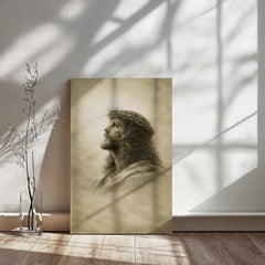 The Crown of Thorns - Wall Art (Olive-Green)