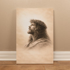 The Crown of Thorns - Wall Art (Beige)