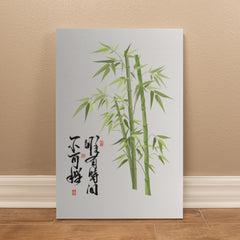 Peace & Tranquility - Wall Art on Canva (Green)