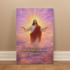 I Am The Light of The World - Wall Art On Canva