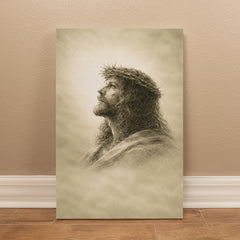 The Crown of Thorns - Wall Art (Olive-Green)