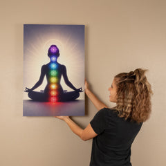 Eight Chakras - Wall Art on Canva