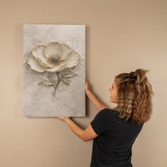 Luxury Neutral Floral  - Wall Art on Canva