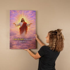 I Am The Light of The World - Wall Art On Canva