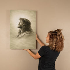 The Crown of Thorns - Wall Art (Olive-Green)