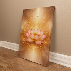 Sacred Lotus - Wall Art on Canva