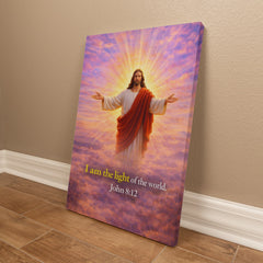 I Am The Light of The World - Wall Art On Canva