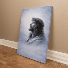The Crown of Thorns - Wall Art (Blue)