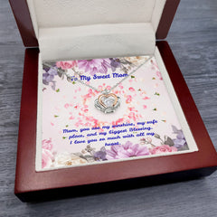 You Are My Queen - Crown Pendant Necklace (for Mom)