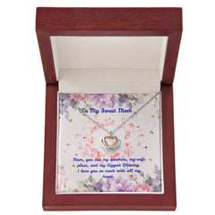 You Are My Queen - Crown Pendant Necklace (for Mom)