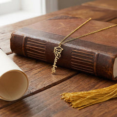 Believe in Yourself - Graduation Name Necklace for the  Son