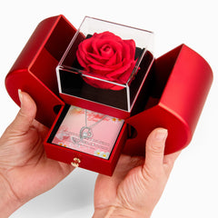 Forever Love Heart - Necklace & Gift Box Set (To My Beautiful Bride)