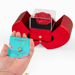 Forever Love - Necklace & Heart Box Gift Set (To My Soulmate)